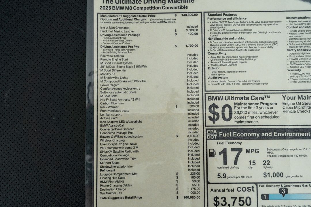 2025 BMW M8