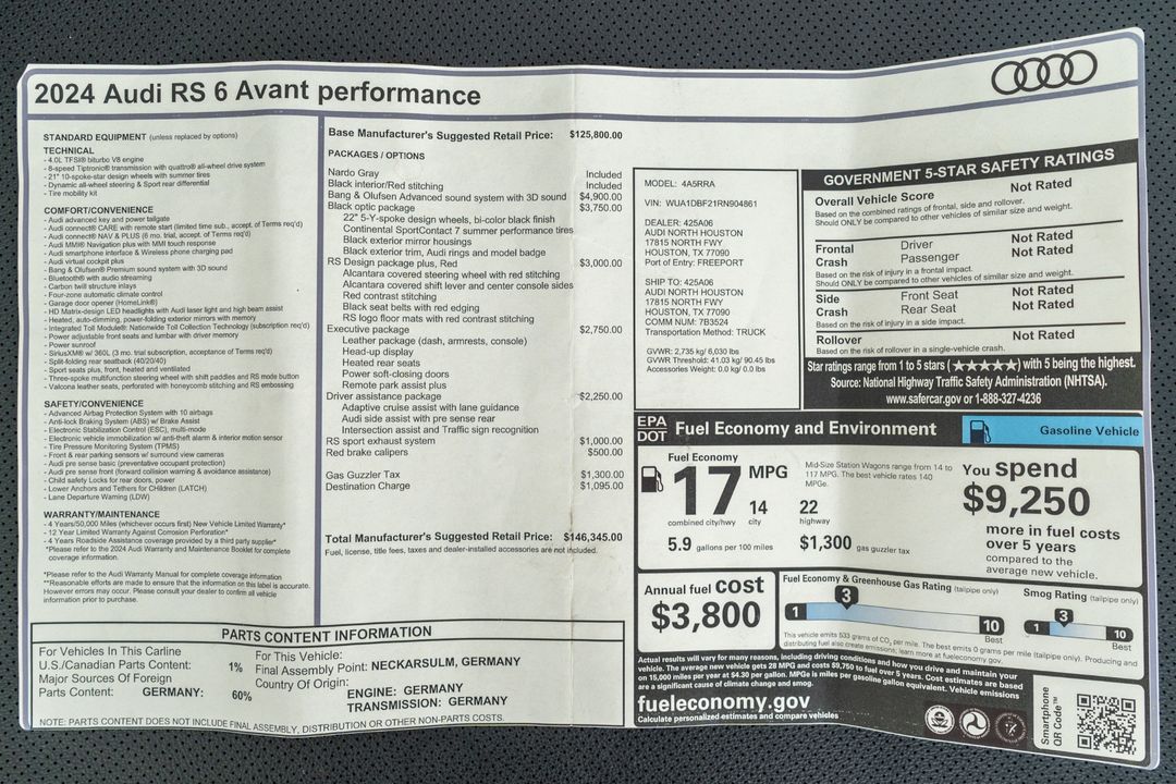 2024 Audi RS6