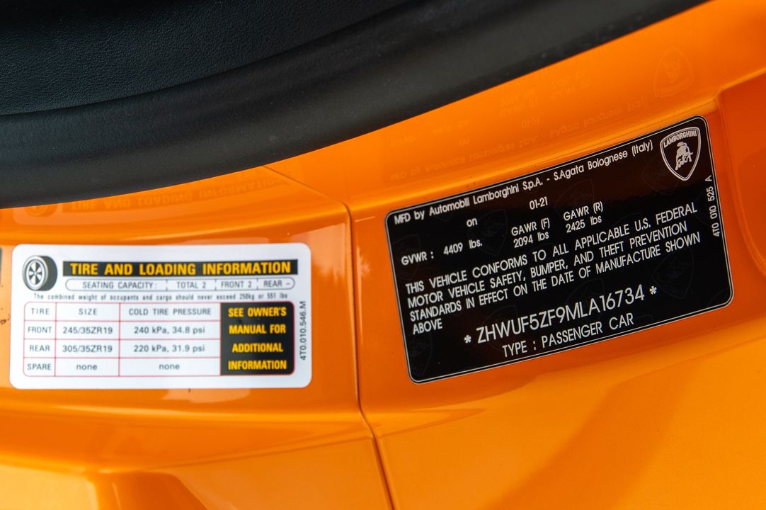 2021 Lamborghini Huracan