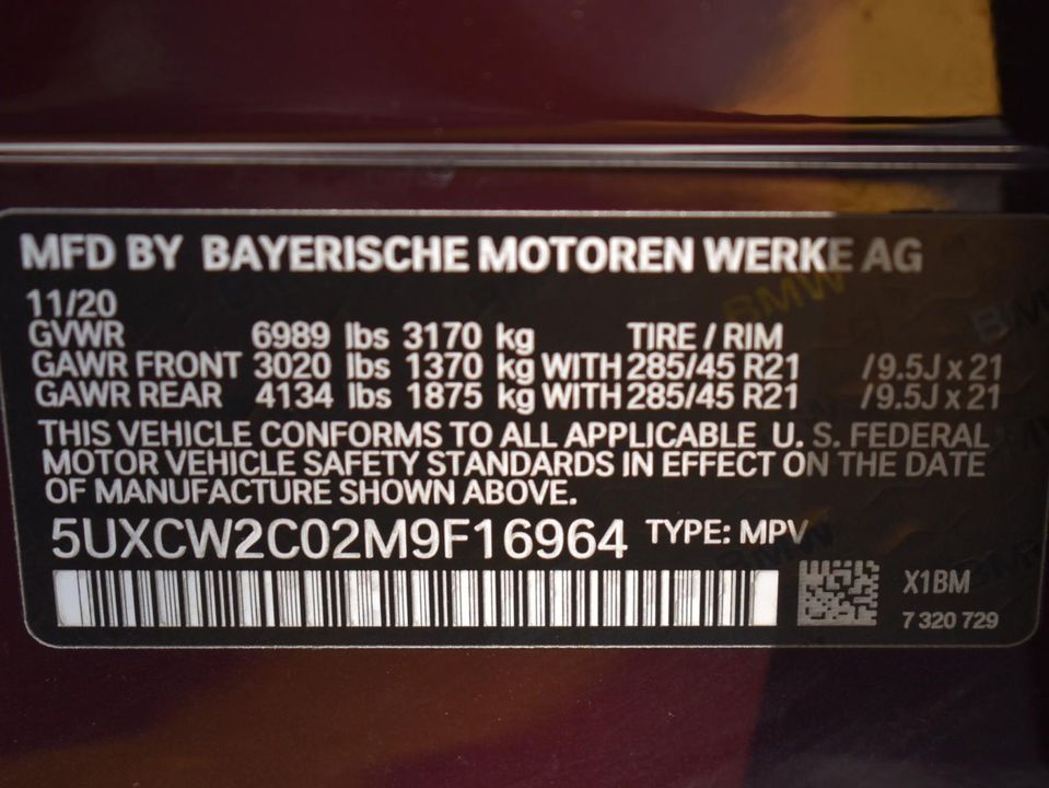 2021 BMW X7