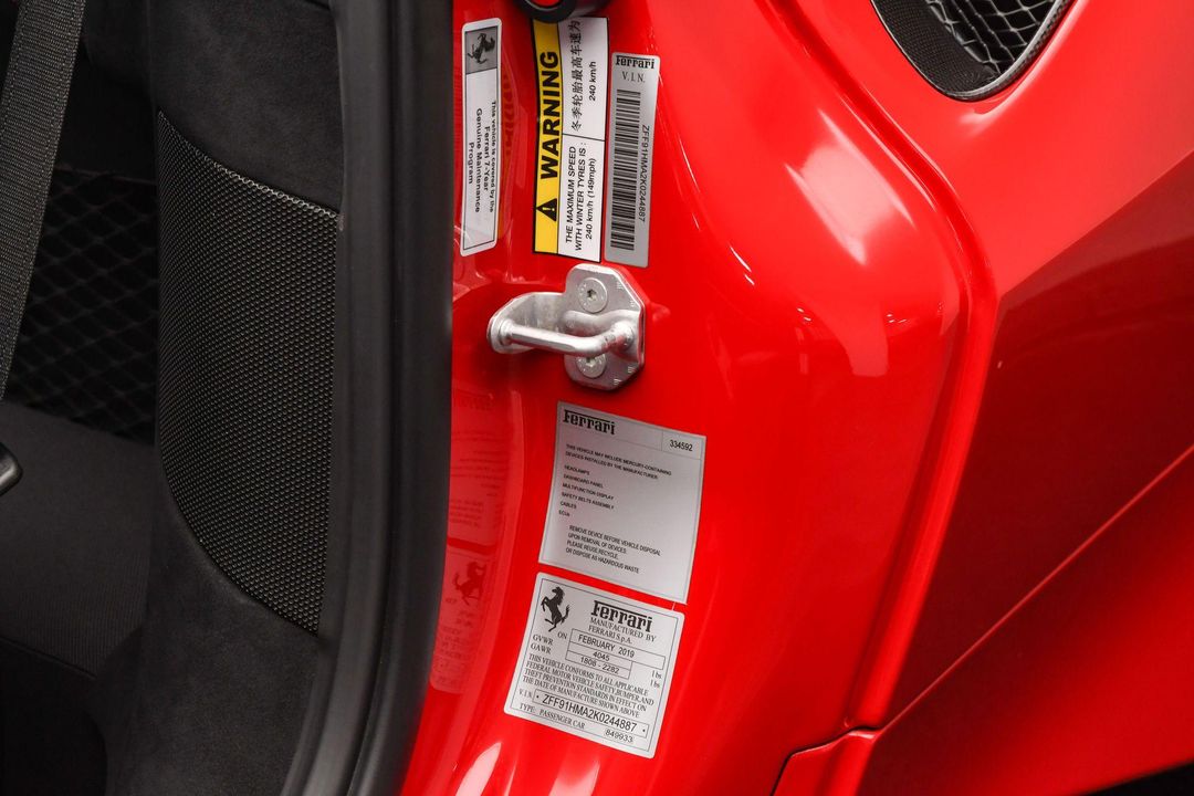 2019 Ferrari 488 Pista