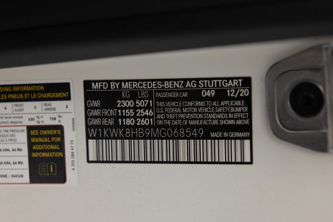 2021 Mercedes-Benz C 63 S AMG