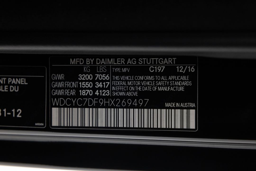 2017 Mercedes-Benz G 63 AMG