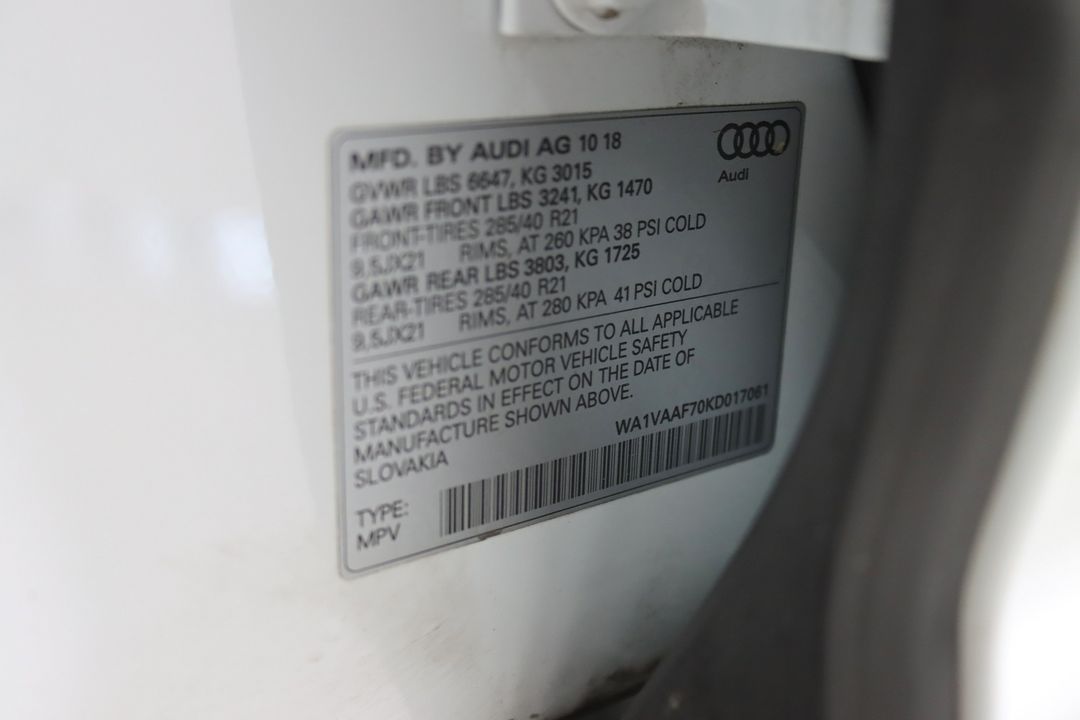 2019 Audi Q7