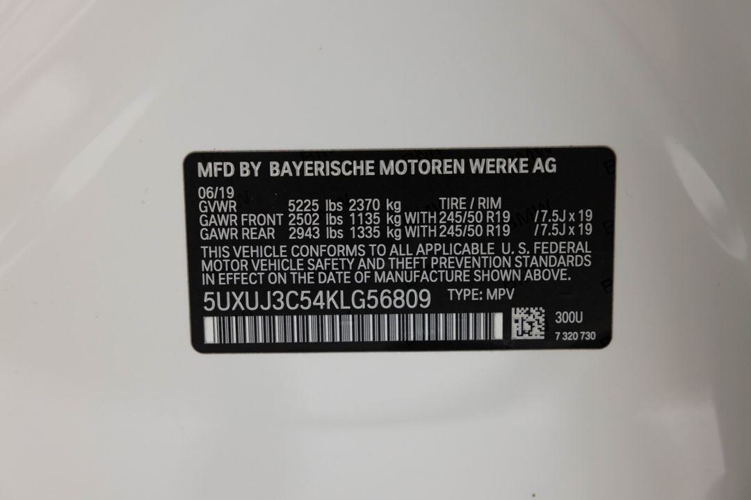 2019 BMW X4 xDrive30i