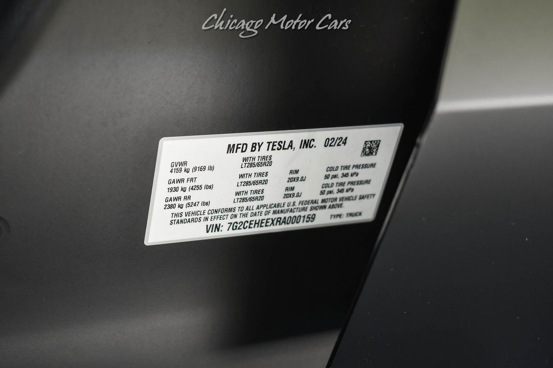 2024 Tesla Cybertruck