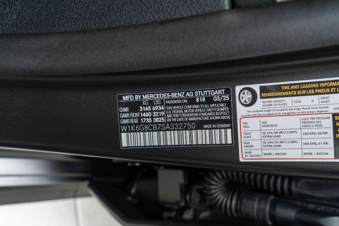 2025 Mercedes-Benz S63