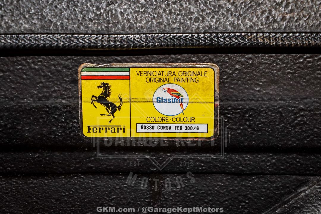 1985 Ferrari 308 GTS Quattrovalvole