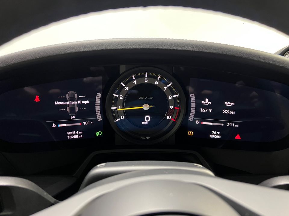 2024 Porsche 911 GT3 6 SPEED MANUAL COUPE