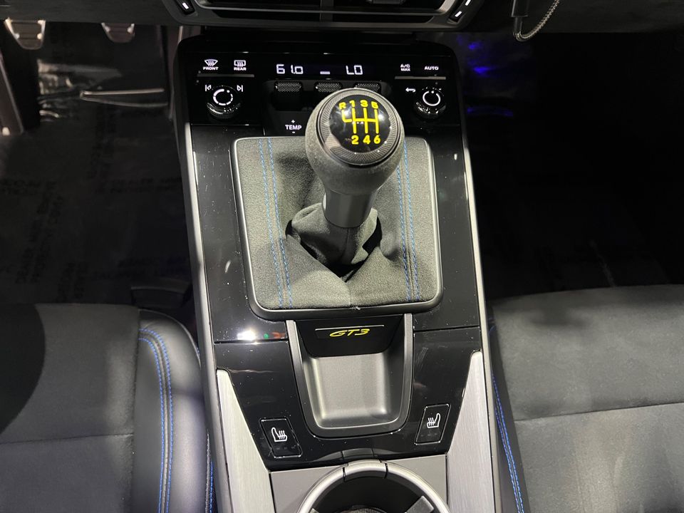 2024 Porsche 911 GT3 6 SPEED MANUAL COUPE