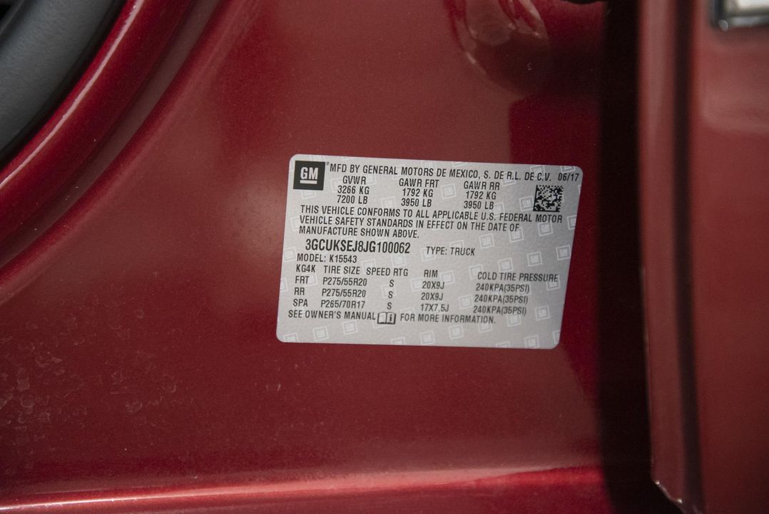 2018 Chevrolet Silverado 1500