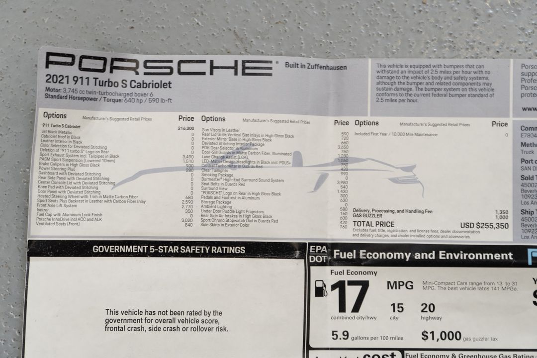 2021 Porsche 911