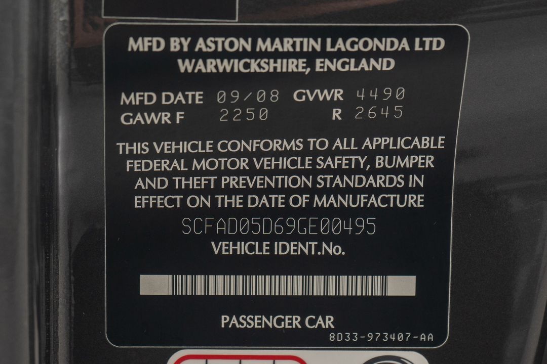 2009 Aston Martin DBS