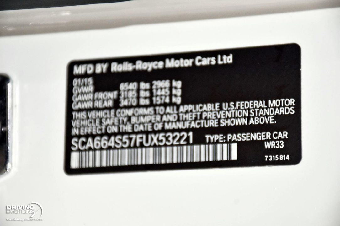 2015 Rolls-Royce Ghost