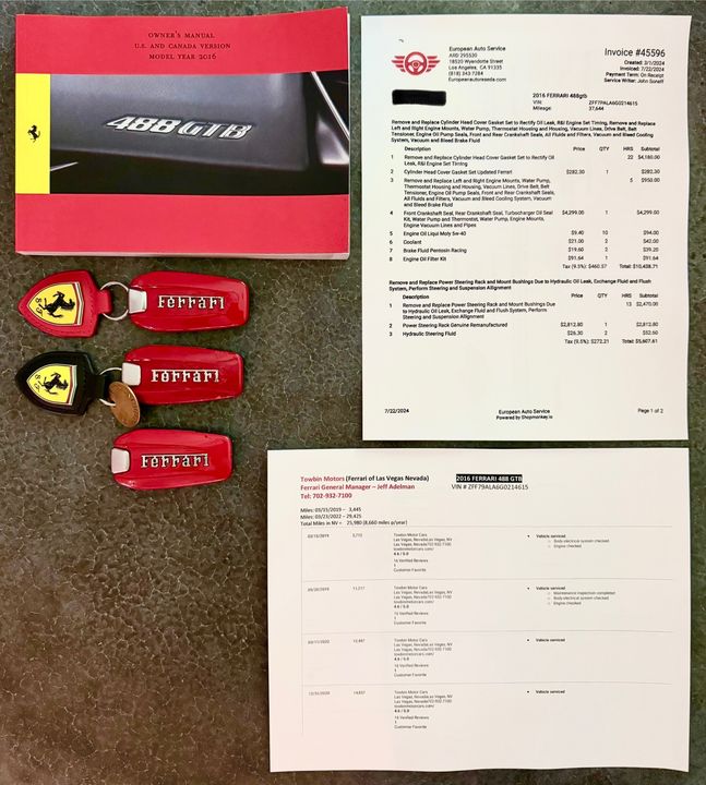 2016 Ferrari 488 GTB