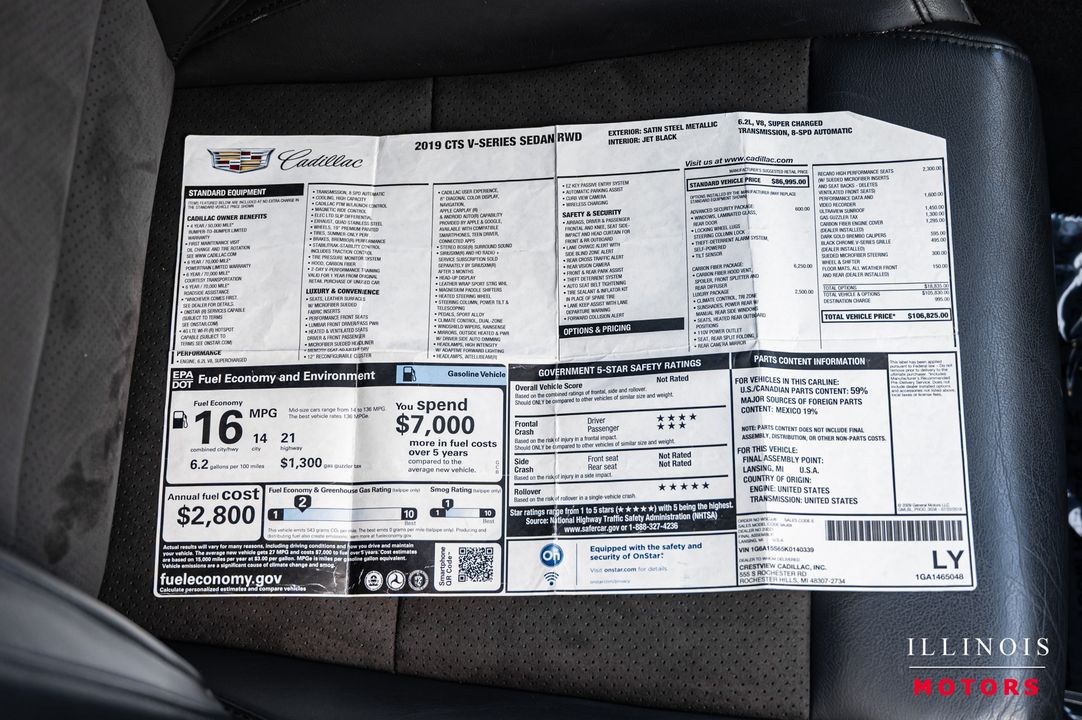 2019 Cadillac CTS-V