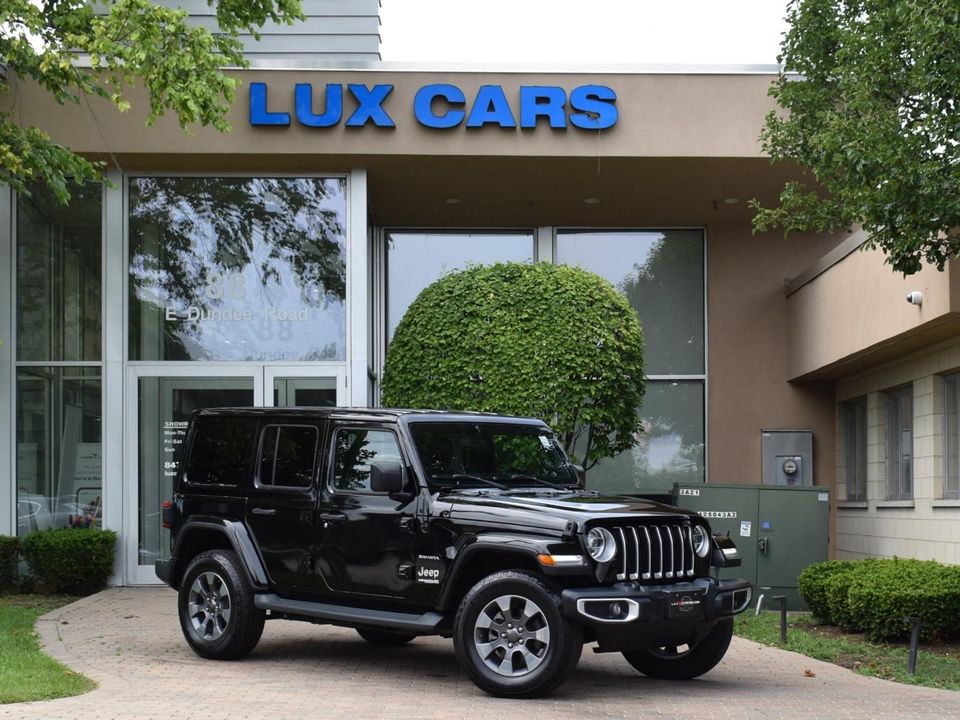 2018 Jeep Wrangler Unlimited Sahara 4x4 w/2.0L I4 DOHC DI TURBO ETORQUE,