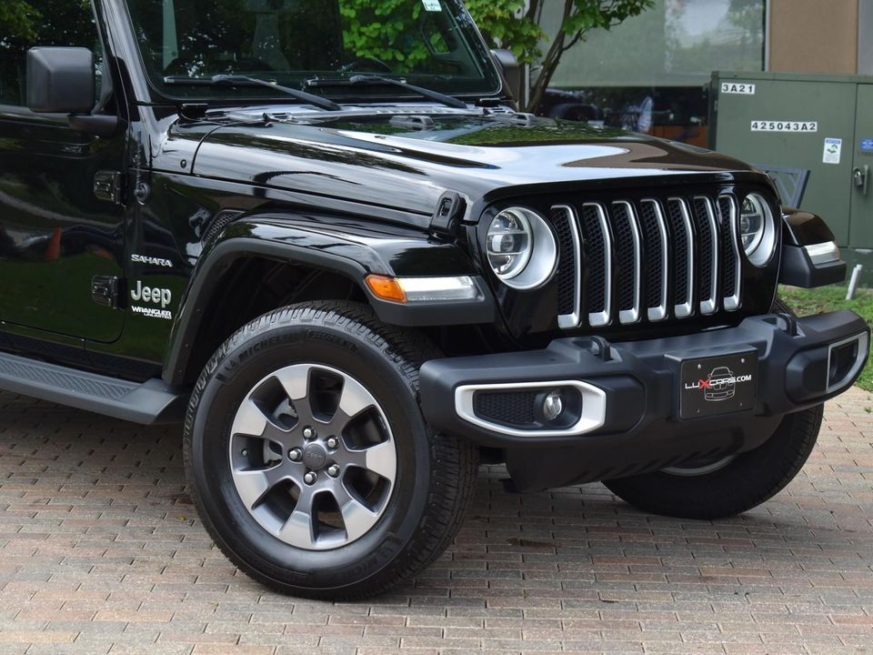 2018 Jeep Wrangler Unlimited Sahara 4x4 w/2.0L I4 DOHC DI TURBO ETORQUE,