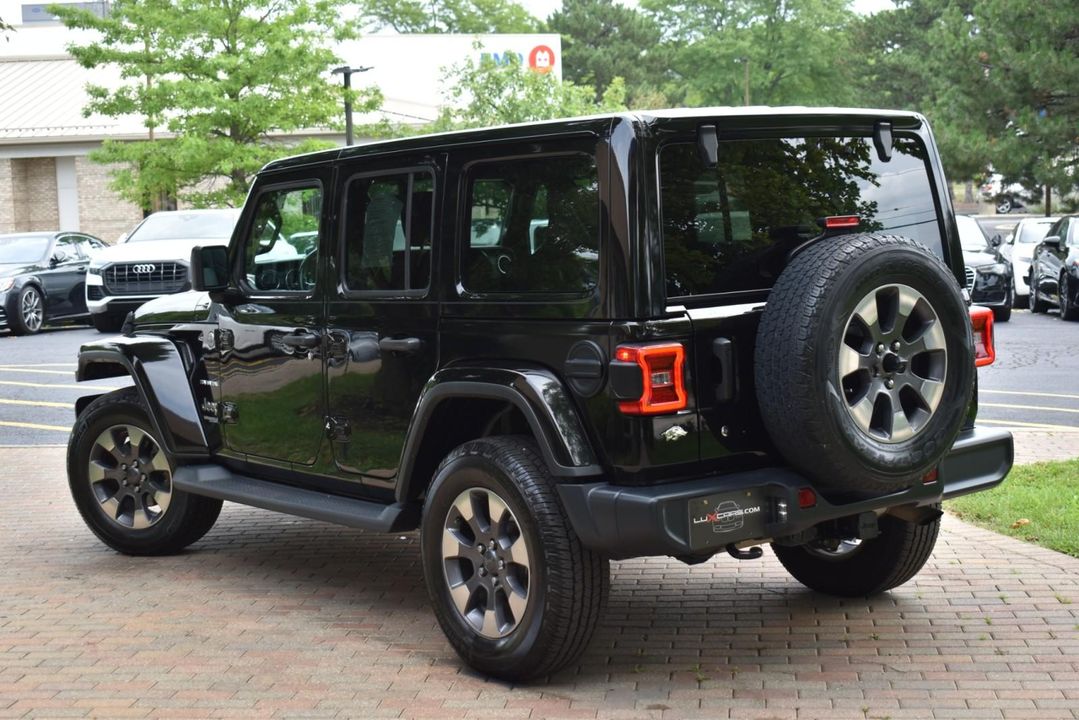 2018 Jeep Wrangler Unlimited Sahara 4x4 w/2.0L I4 DOHC DI TURBO ETORQUE,