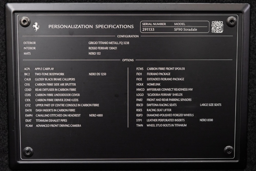 2023 Ferrari SF90 Stradale