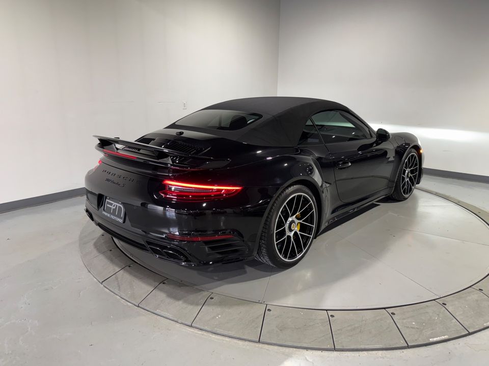 2019 Porsche 911 Turbo S Convertible AWD