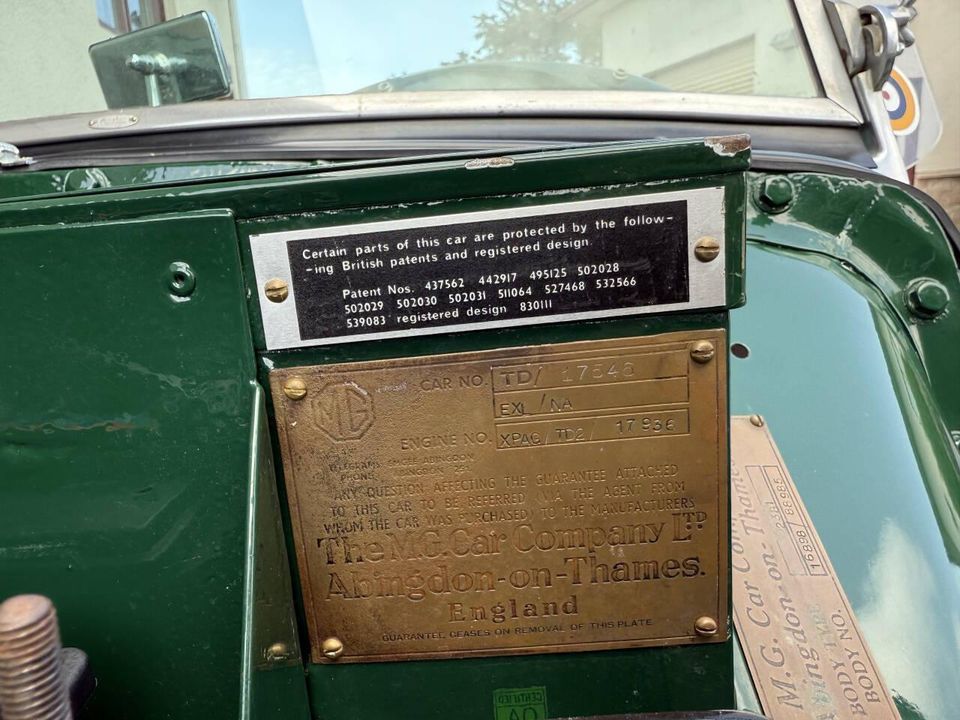 1952 MG TD