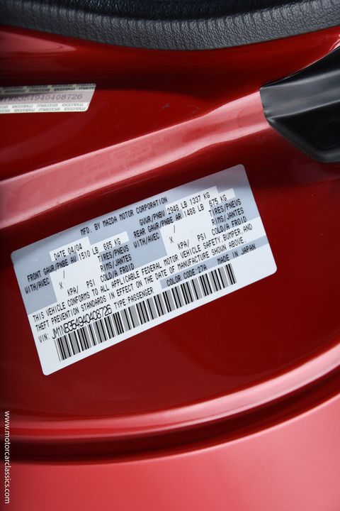 2004 Mazda Mazdaspeed MX-5