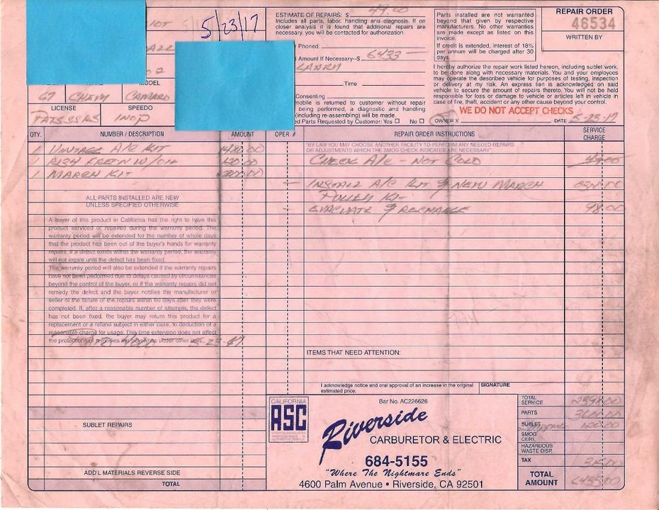 1967 Chevrolet Camaro