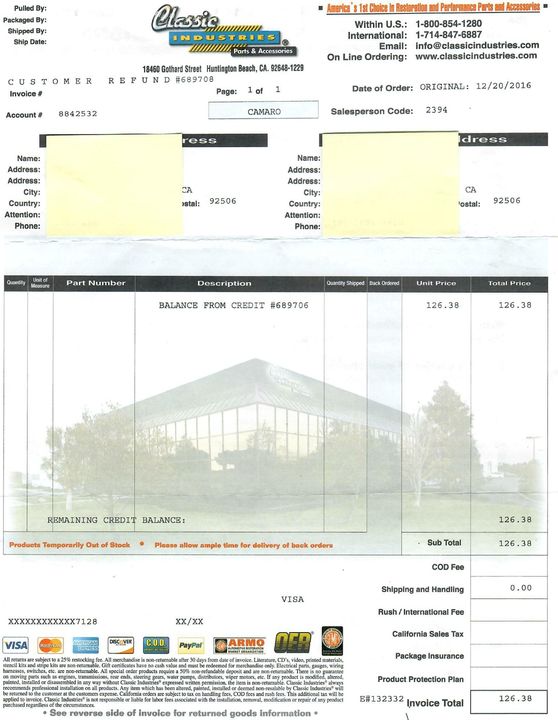 1967 Chevrolet Camaro