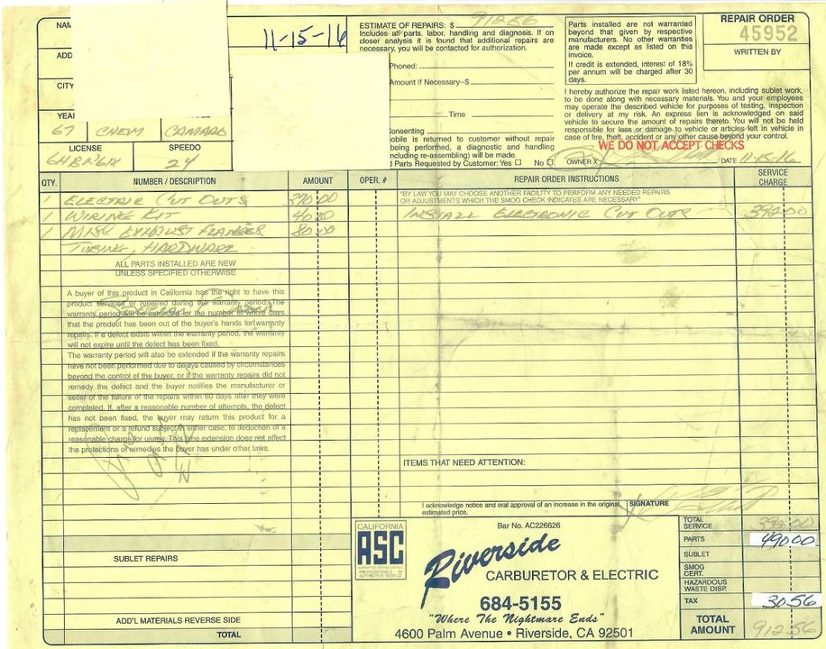 1967 Chevrolet Camaro