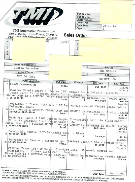 1967 Chevrolet Camaro