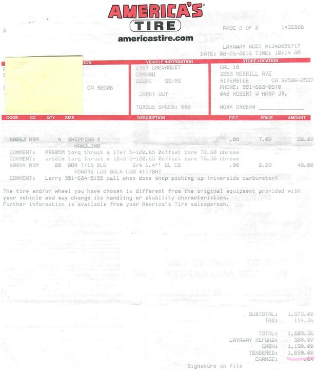 1967 Chevrolet Camaro