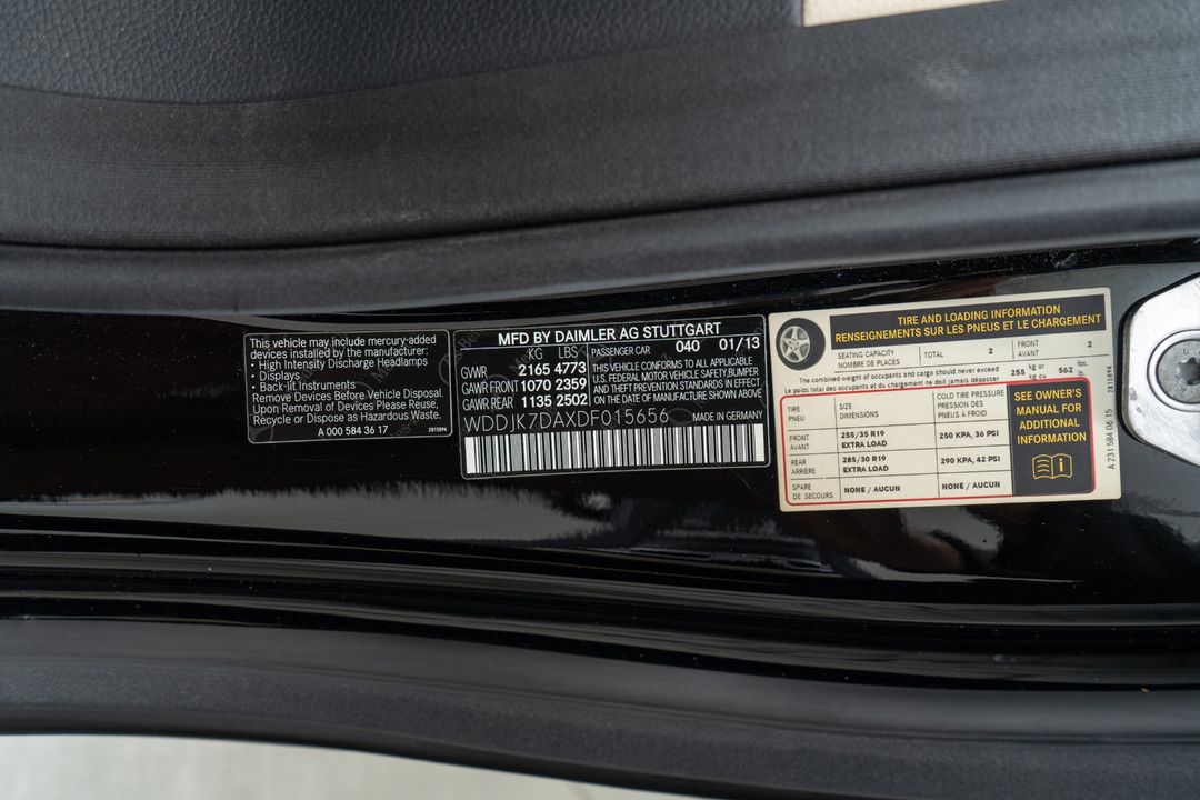 2013 Mercedes-Benz SL 550