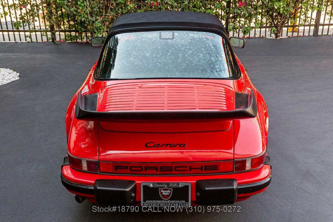 1986 Porsche Carrera Targa