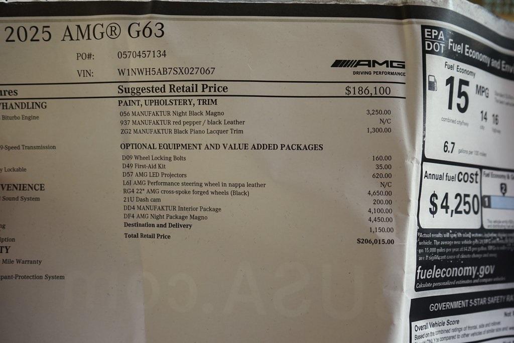 2025 Mercedes-Benz G-Class