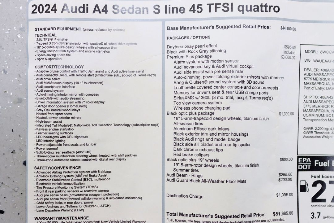 2024 Audi A4
