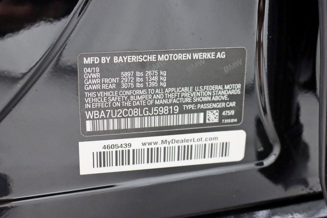 2020 BMW 7 Series