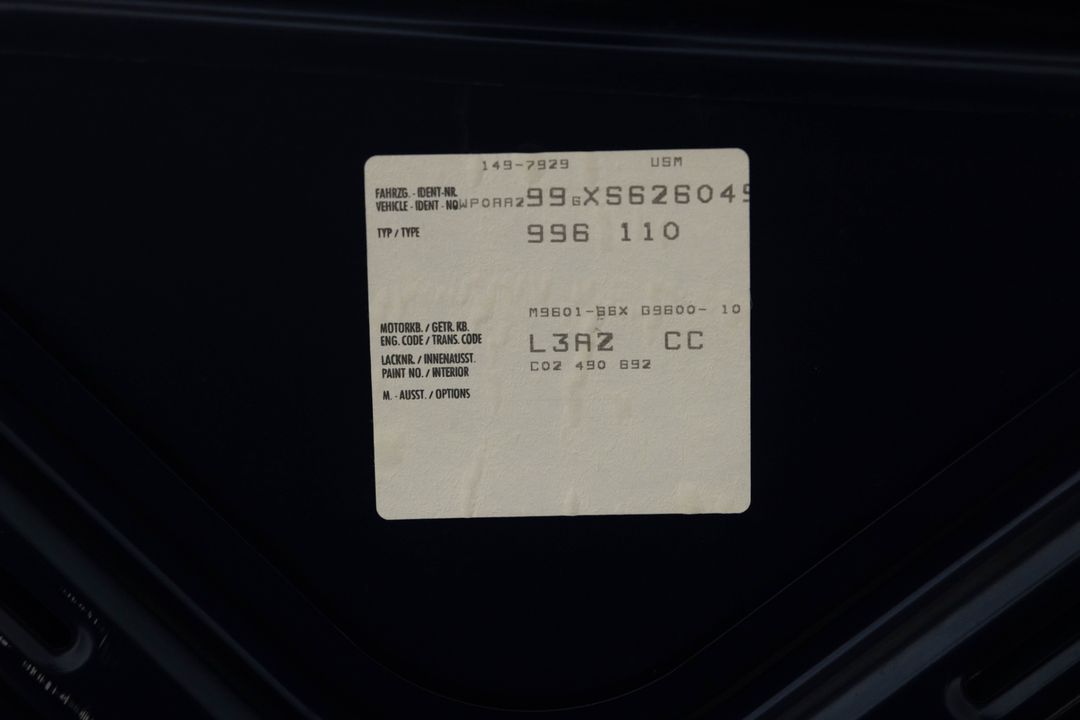 1999 Porsche 911 Carrera