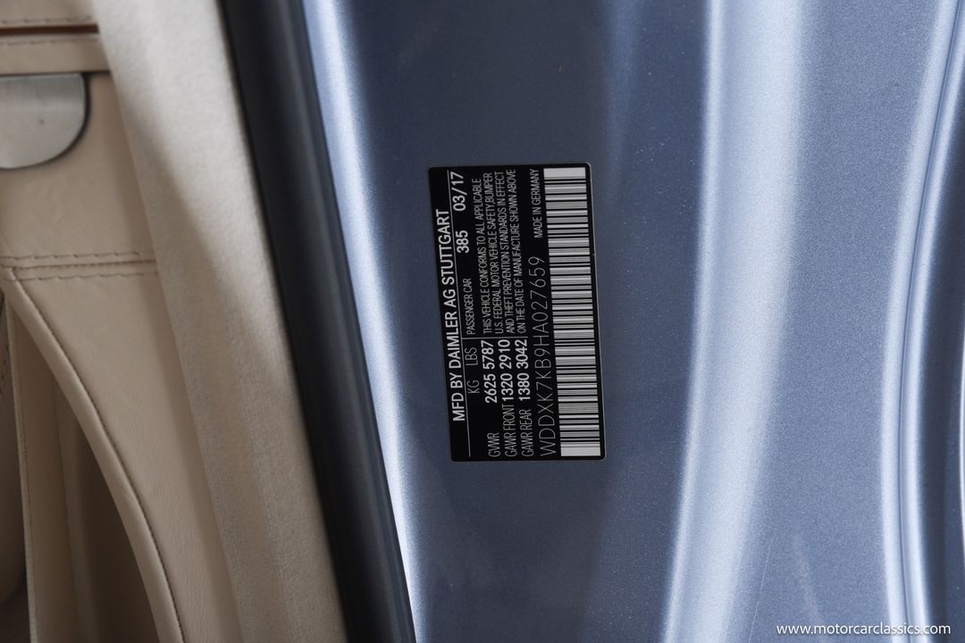 2017 Mercedes-Benz S-Class