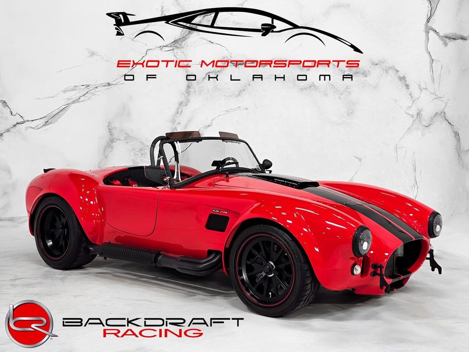 1965 Backdraft Racing Cobra Roadster RT4B GT Black Edition