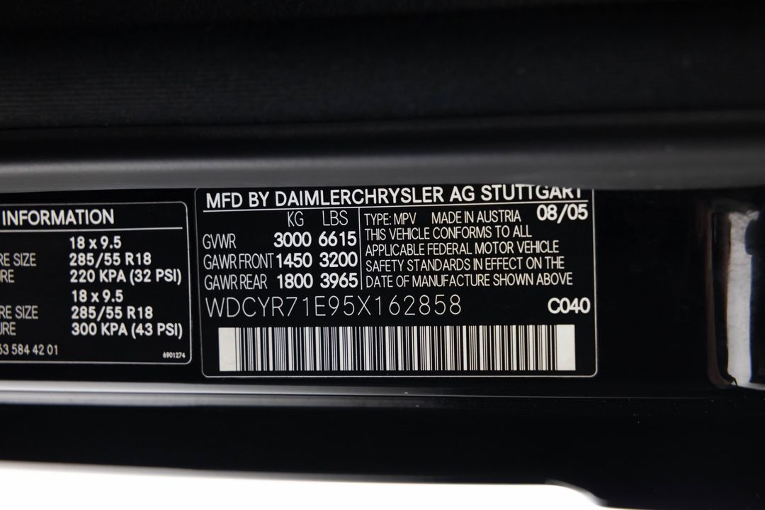 2005 Mercedes-Benz G55 AMG Grand Edition