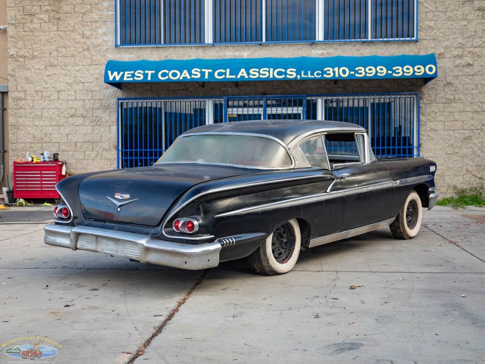 1958 Chevrolet Bel Air V8 2 Door Hardtop PROJECT