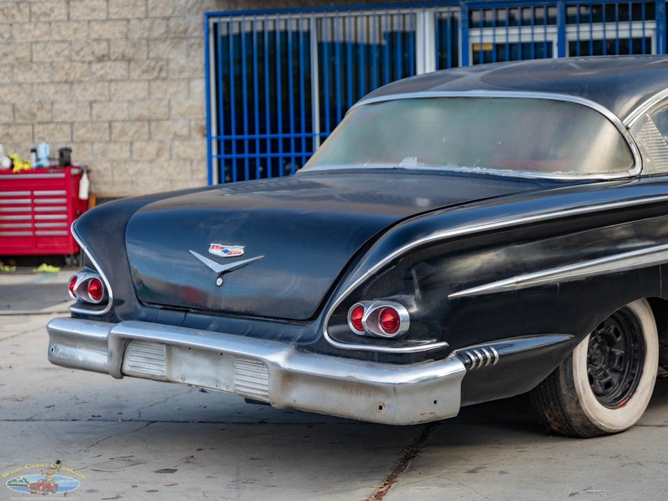 1958 Chevrolet Bel Air V8 2 Door Hardtop PROJECT