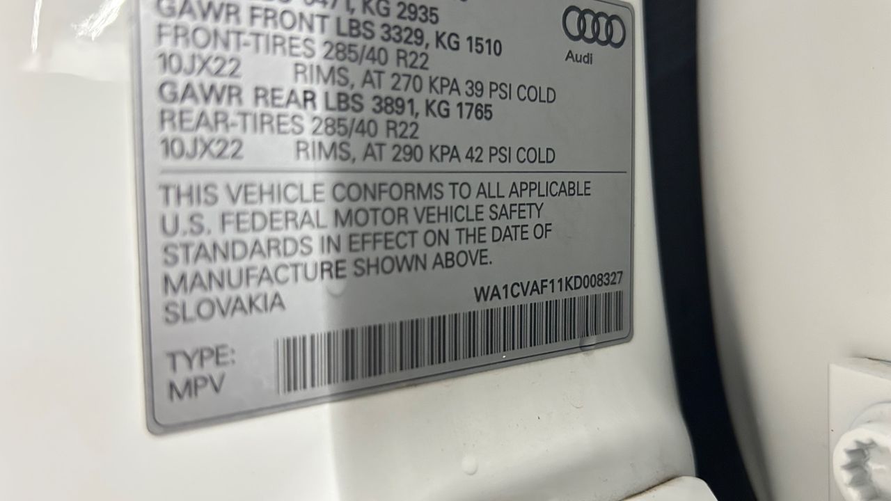 2019 Audi Q8
