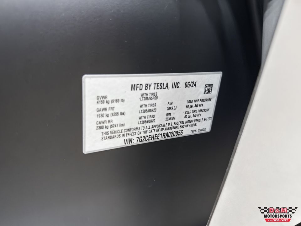 2024 Tesla Cybertruck
