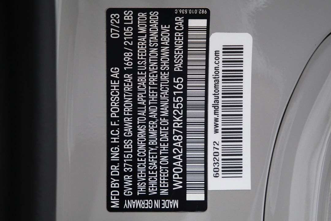2024 Porsche 718