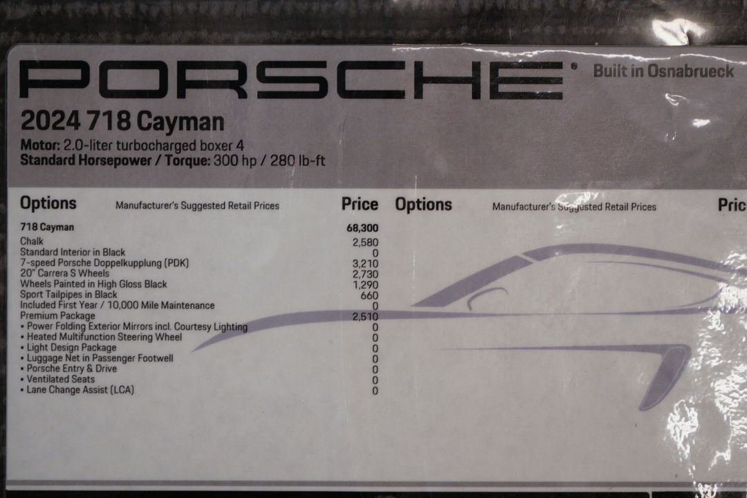 2024 Porsche 718