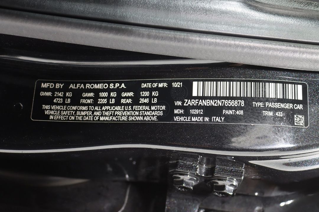 2022 Alfa Romeo Giulia