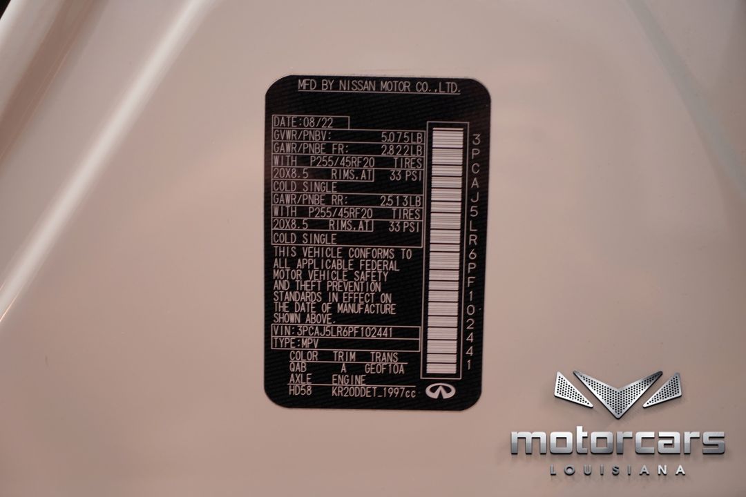 2023 INFINITI QX55