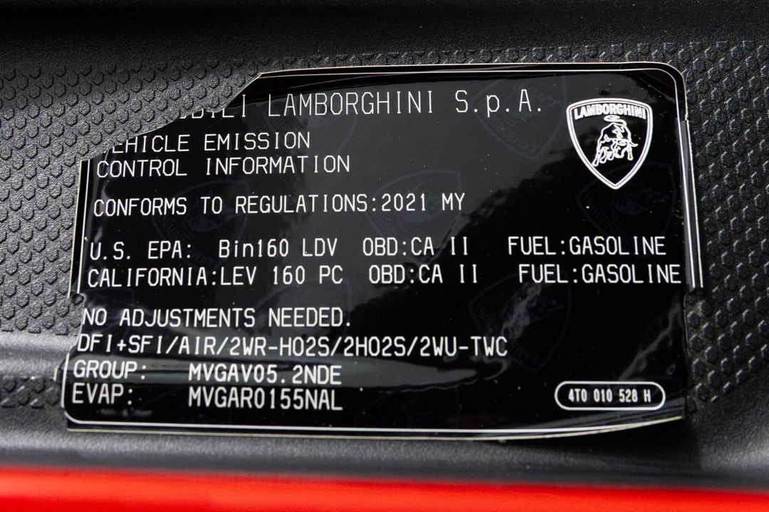 2021 Lamborghini Huracan